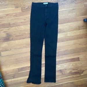 Free People Split-Flare Slim Jeggings - 27